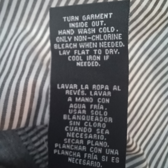 Zac & Rachel Gray Floral Print Layered Look Shirt XL Long Sleeve Collard… - Picture 12 of 14